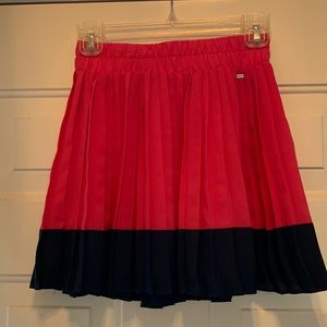 4/$10 Aeropostale Pink and Navy mini skirt size small